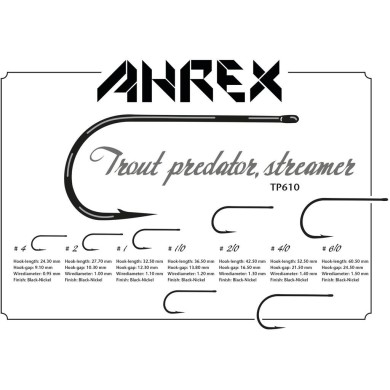 Ahrex TP610 Trout Predator Streamer