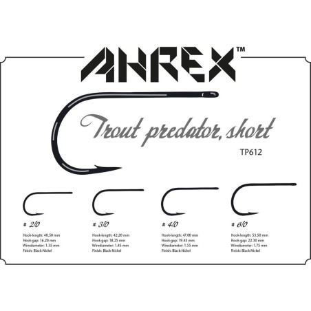Ahrex TP612 Trout Predator Streamer Short