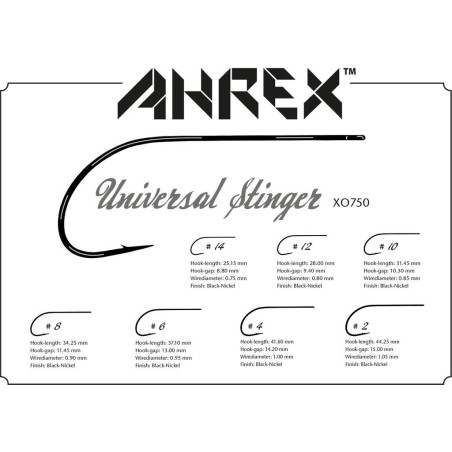 Ahrex XO750 Universal Stinger - 15pcs/pk