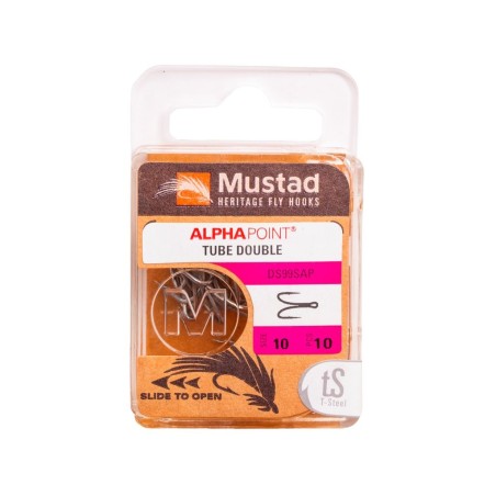 Mustad Heritage DS99S Salmon Double - 10pcs/pk