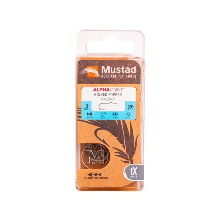 Mustad Heritage CK52S Fresh Water Popper - 25pcs/pk