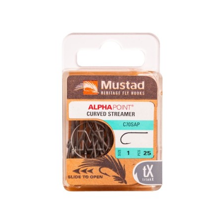 Mustad Heritage C70S Saltwater Streamer - 25pcs/pk