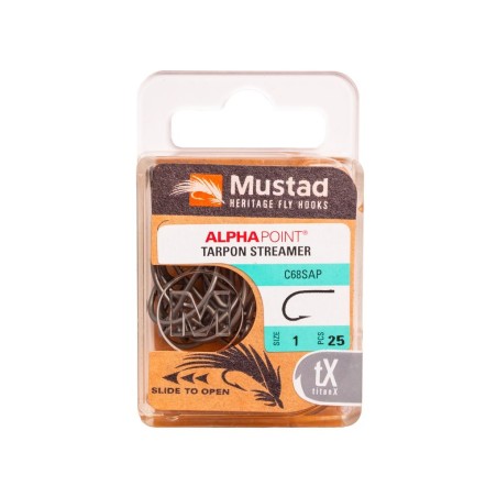 Mustad Heritage C68S Tarpon - 25pcs/pk