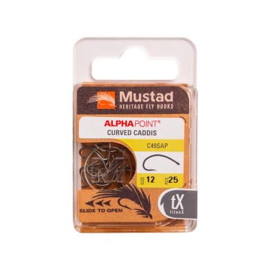 Mustad Heritage C49S Caddis - 25pcs/pk