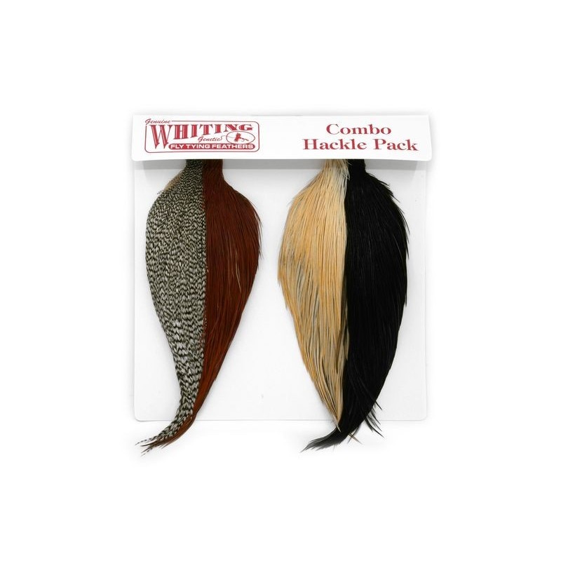 Whiting Farms Combo Hackle Packs