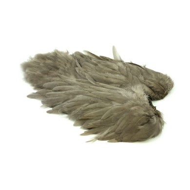 Blanco teñido Gris Garza