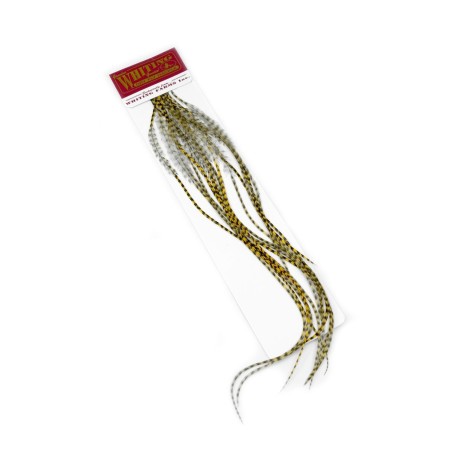Size 14 - Grizzly dyed Golden Straw
