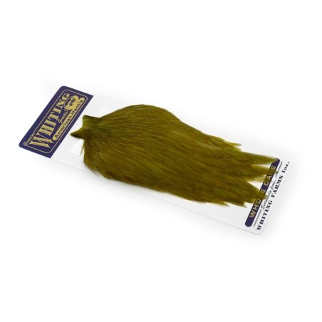 White dyed Dark Olive