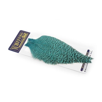 Grizzly dyed Silver Dr. Blue