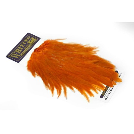 White dyed Burnt Orange