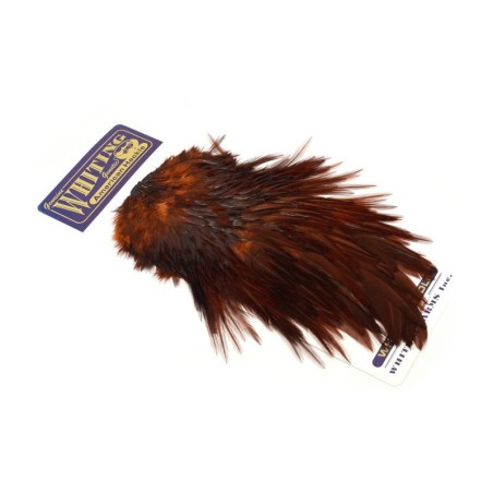 White dyed Coachman Brown