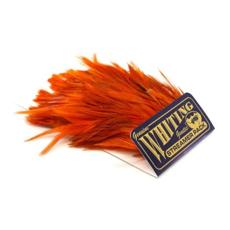 White dyed Burnt Orange