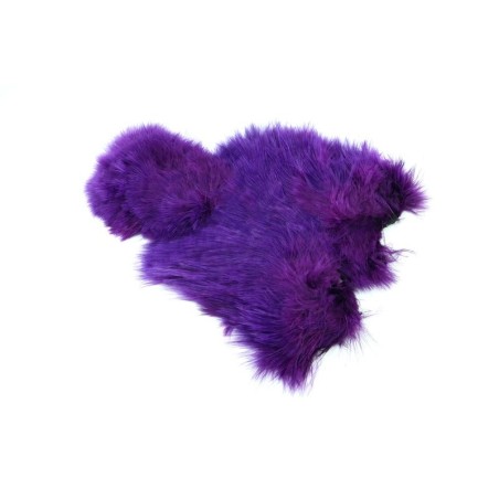 White dyed Purple