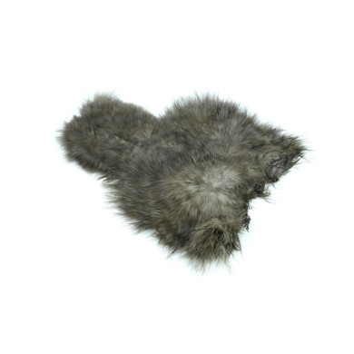 Grizzly dyed Heron Grey