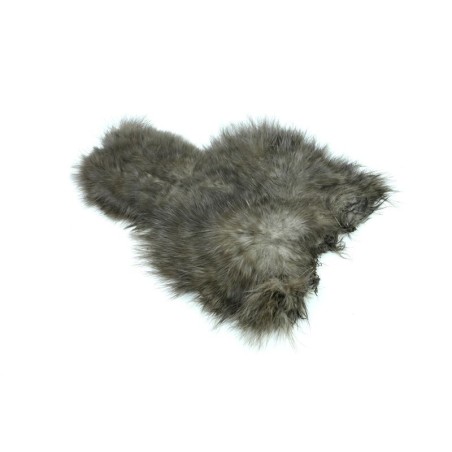 Grizzly dyed Heron Grey