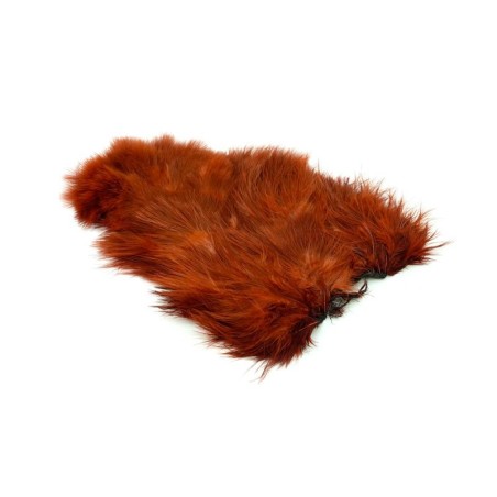 Dyed Fiery Brown