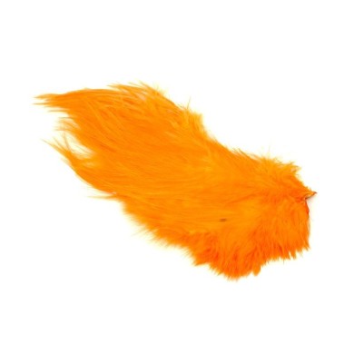White dyed Shrimp Orange