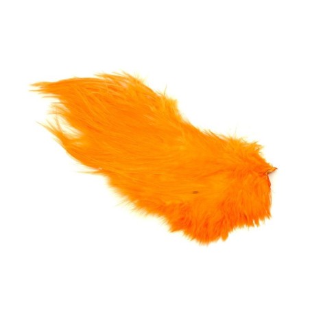 White dyed Shrimp Orange