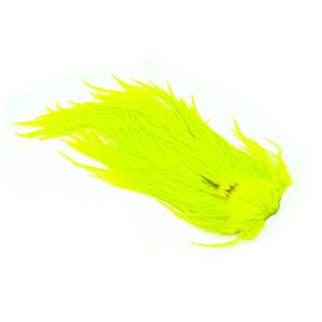 White dyed Fl. Yellow Chartreuse