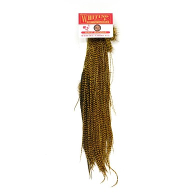 Grizzly dyed Golden Olive