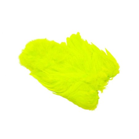 White dyed Fl. Yellow Chartreuse