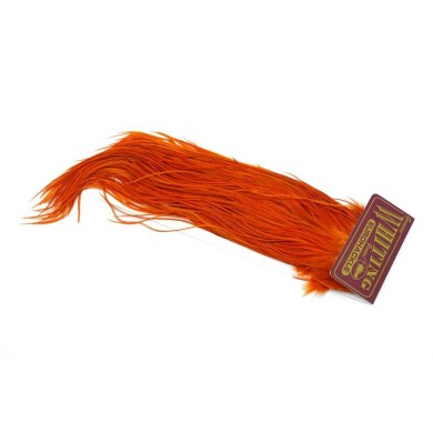 Blanco teñido de naranja quemado