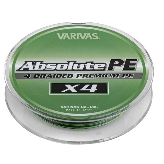 Varivas Absolute PEX4 - 150m - Green