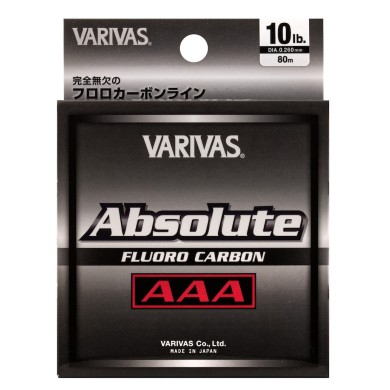 Varivas Absolute AAA Fluorocarbono Transparente - 80m