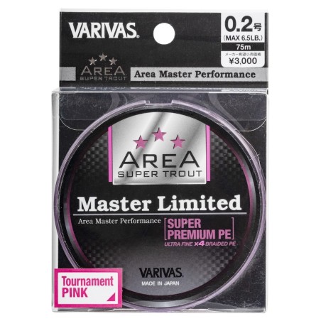 Varivas Area Master Limited Super Premium PEX4 - Pink