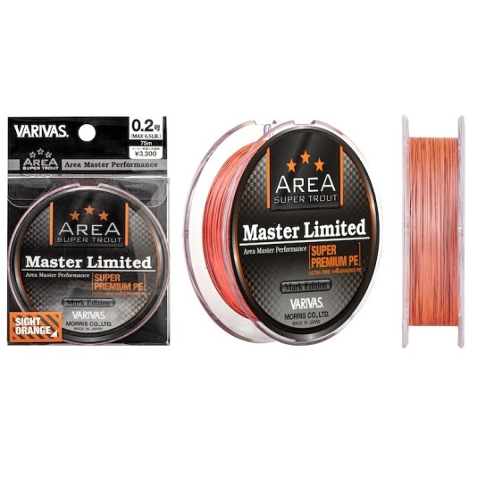 Varivas Area Master Limited Super Premium PEX4 - Naranja