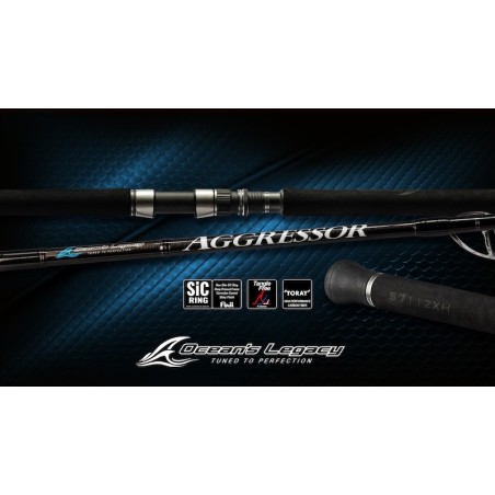 Oceans Legacy Agressor Spinning Rods