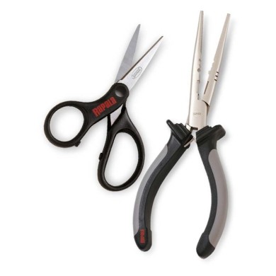 Rapala Tool Combo [16cm Plier + Braid Scissor]