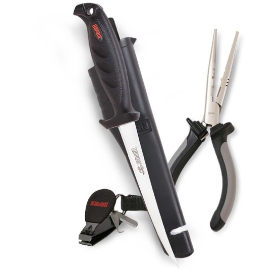 Rapala Tool Combo [16cm Plier + Fishing Knife 16cm]