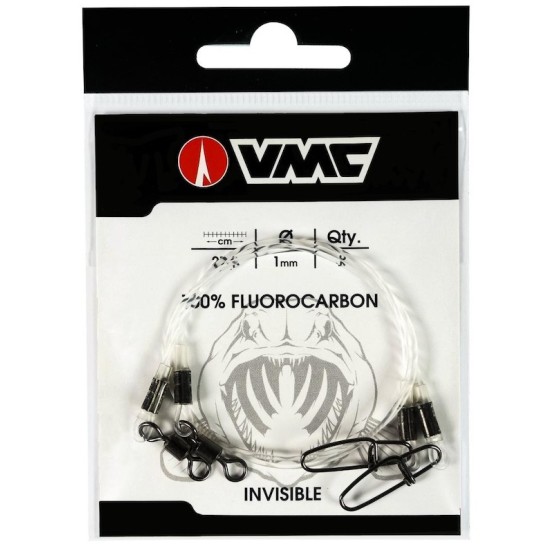 VMC Fluorocarbon Leaders - 2pcs/pk
