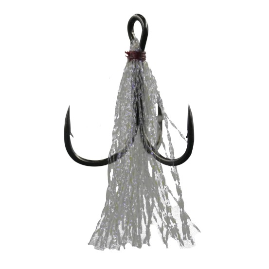 VMC Hybrid UV Feather Treble Hook 7547