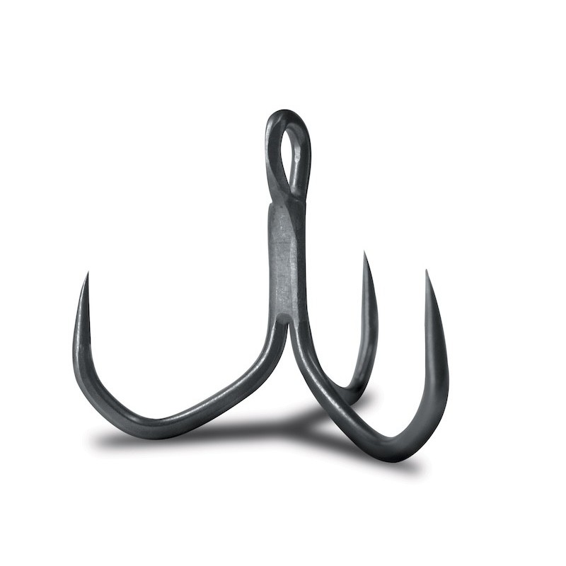 VMC Kaptain 6X Barbless Treble Hook 7570B - 5pcs/pk