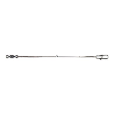 Bas De Ligne Daiwa Prorex En Titane - 20 Cm, Résistance 18 Kg (40 Lb), Lot De 2 - Pour Pêche Au Brochet, Etc.