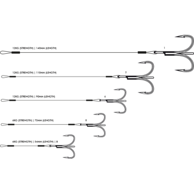 VMC Aguijón de alambre 7554W - 2pcs/pk