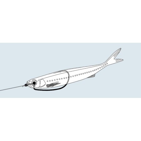 Evergreen Last Ace 128 S - 12.8cm - Sinking - 4pcs/pk