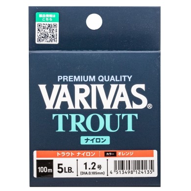 Varivas Trucha Nylon Naranja