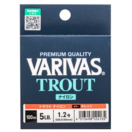 Varivas Trucha Nylon Naranja