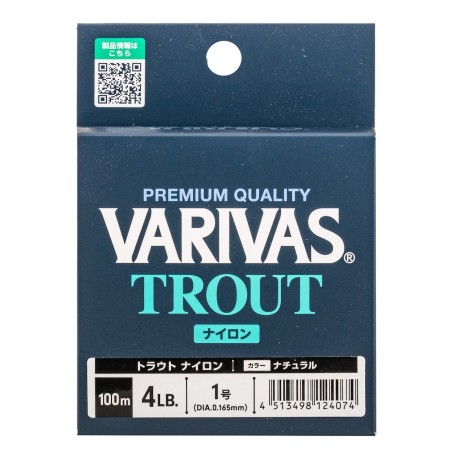 Varivas Trout Nylon Natural