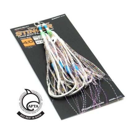 Clear Speckled Glow - Size 3/0