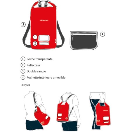 Cubo seco Stream Trail - 10L