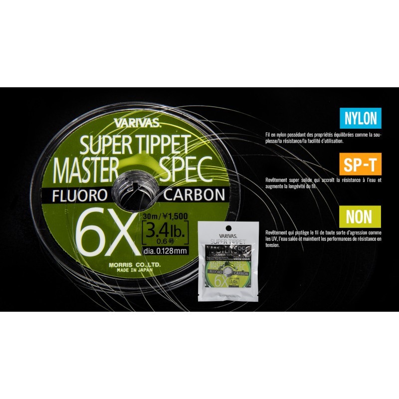 Varivas Fly Super Tippet Master Spec II Fluoro