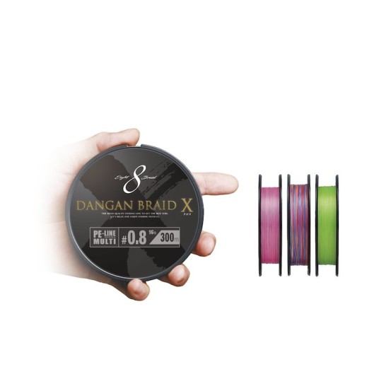 Major Craft Dangan Braid X - 8 Brins