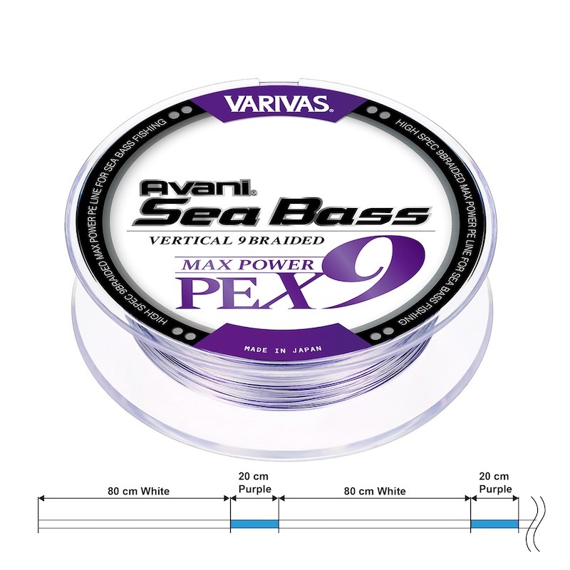 Varivas Max Power PE X9 Seabass - Picture 4 of 6