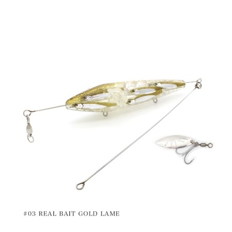 28g - 11.2cm - 03 REAL BAIT GOLD