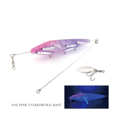 28g - 11.2cm - 02 PINK UV BAIT