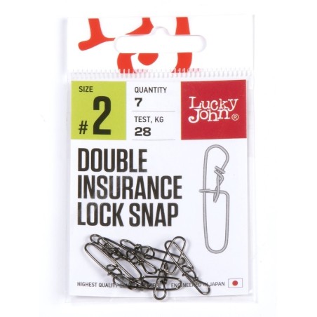 Lucky John Double Insurance Inside Lock Snap